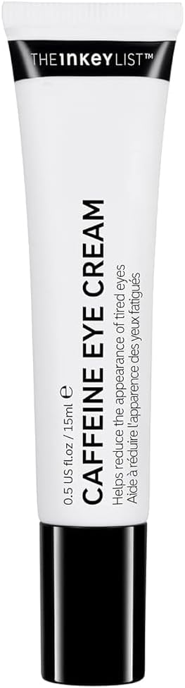 The INKEY List Caffeine Eye Cream 15ml, Improves Dark Circles, Brightens Under Eye, Fragrance-free, Vegan Friendly, Suitable For All Skin Types