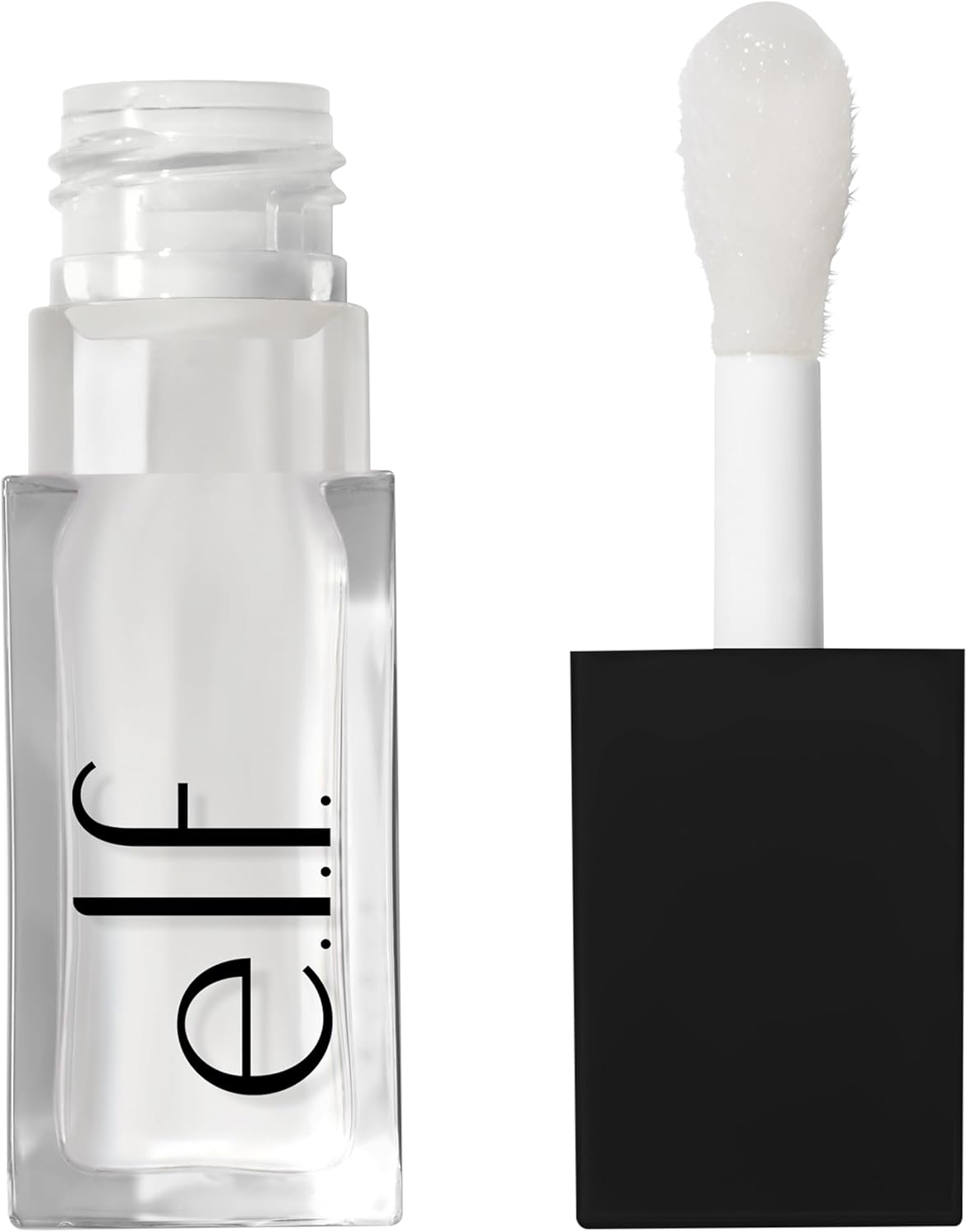 e.l.f. Glow Reviver Lip Oil, Nourishing Tinted Lip Oil For A High-Shine Finish, Infused With Jojoba Oil, Vegan & Cruelty-Free, Crystal Clear