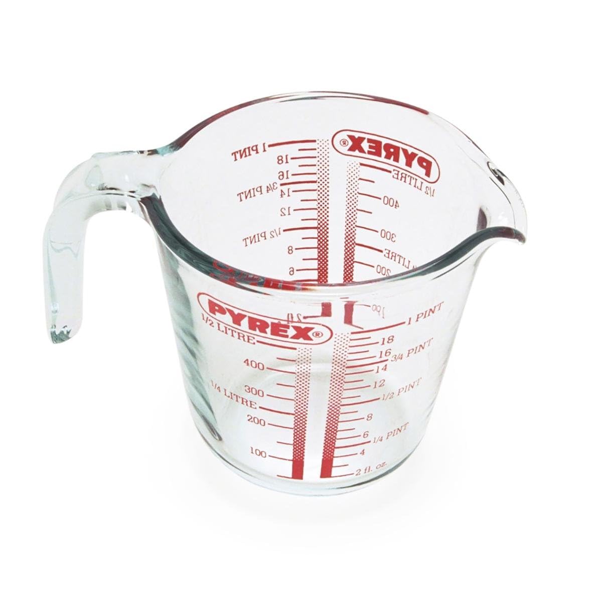 Pyrex Measuring Jug 500ml | Capacity 568ml / 20 Ounce | P586
